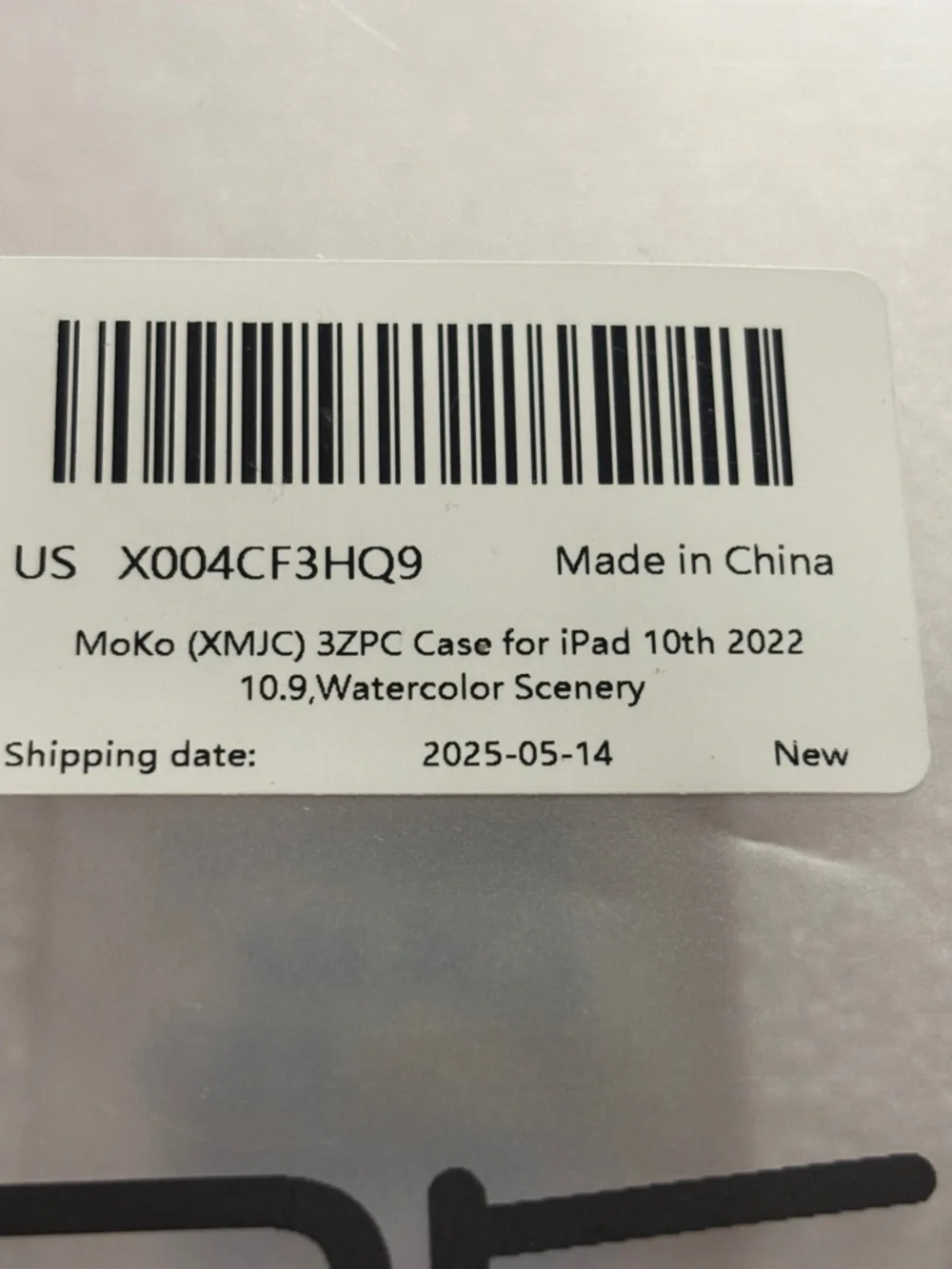 Moko Pink Watercolor Tree Tablet Case for iPad 10th gen 2022 10.9” . New